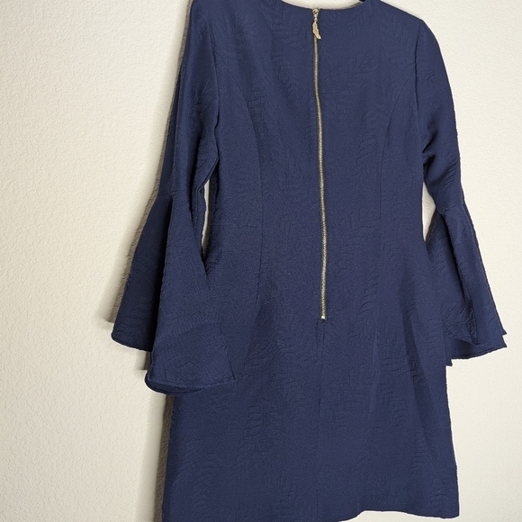 Lilly Pulitzer Navy Belle Sleeved Dress - Picture 4 of 12